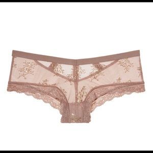 Victoria's Secret Chantilly Lace Cheeky Panty Med
